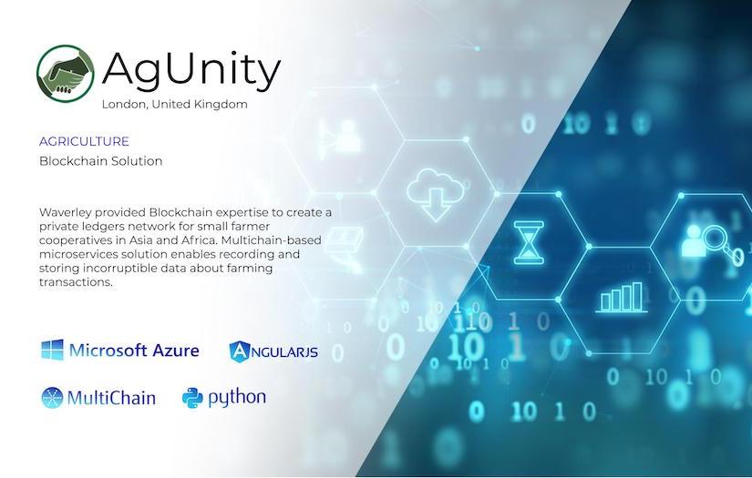 AgUnity: Blockchain-based service for farmer cooperatives screenshot 1